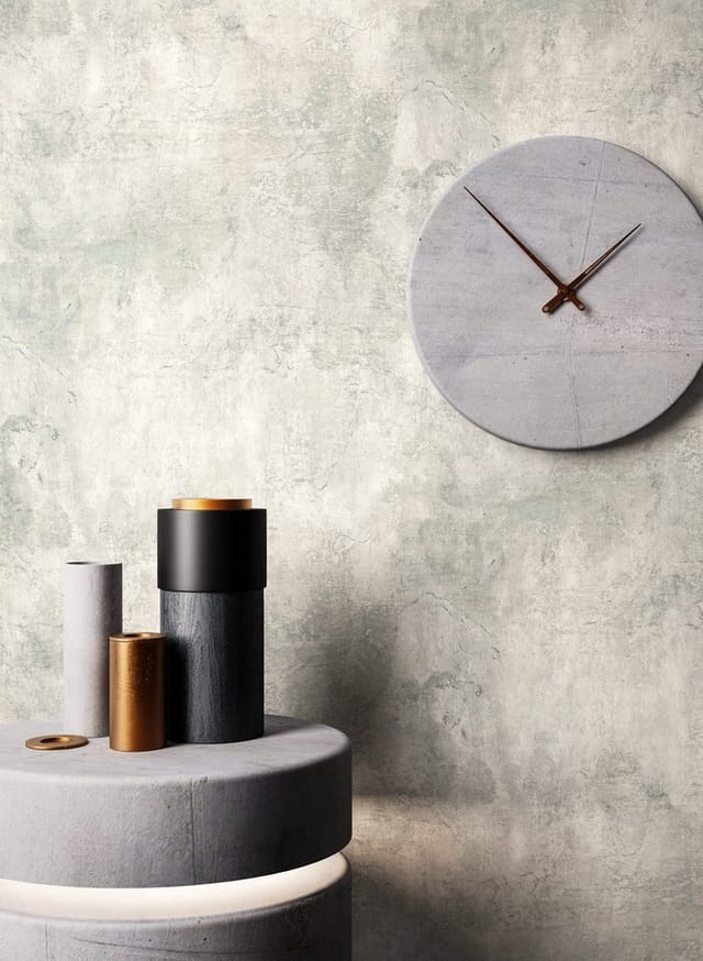 Newroom Vliestapete Gadiel Ice Grey Beton Modern