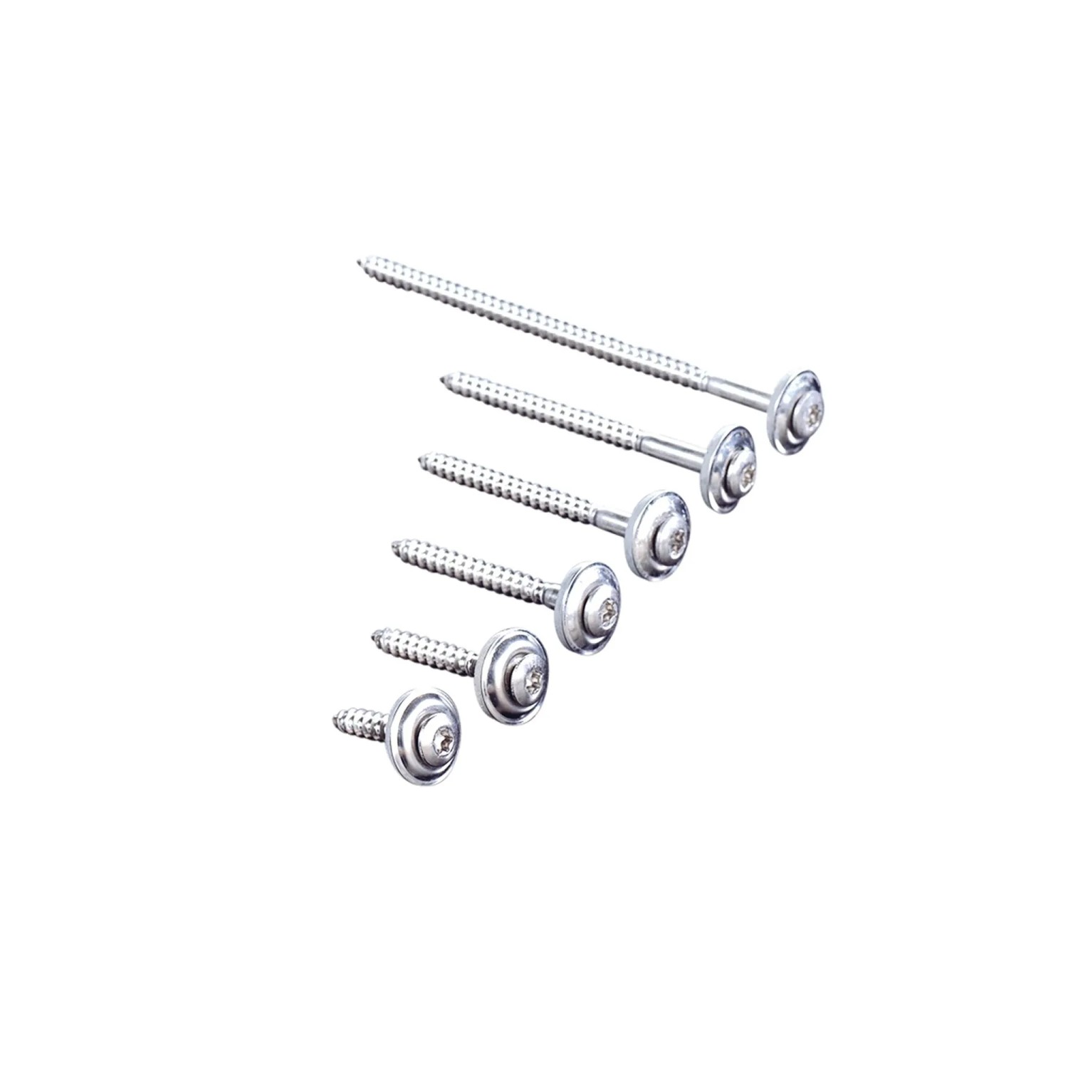 T&J Spenglerschraube V2A TX-Antrieb mit 20 mm Dichtung 4,5 x 45 mm