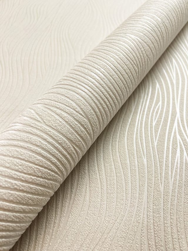 Newroom Vliestapete Rimeda Beige Wellen Streifen FSC®