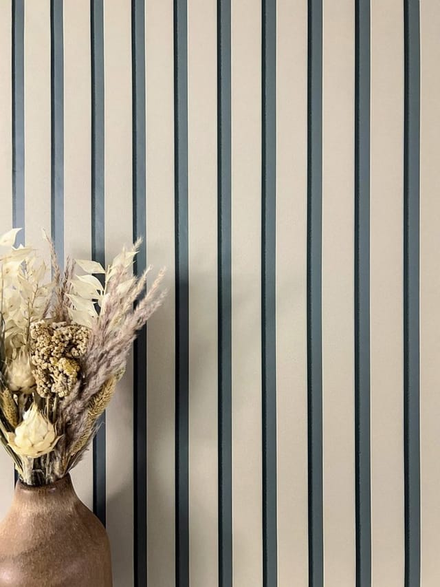 Newroom Vliestapete Baker Beige Paneele Skandinavisch FSC®