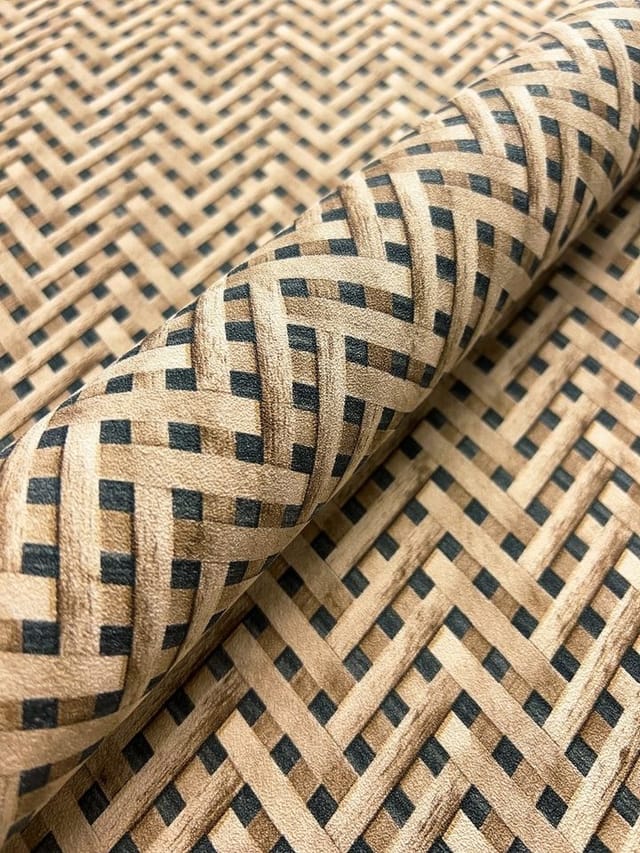Newroom Vliestapete Hisako Rattan Landhaus FSC®