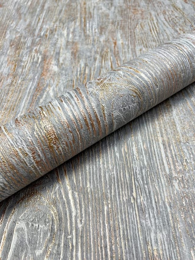 Newroom Vliestapete Wood Grau Holz Modern FSC®