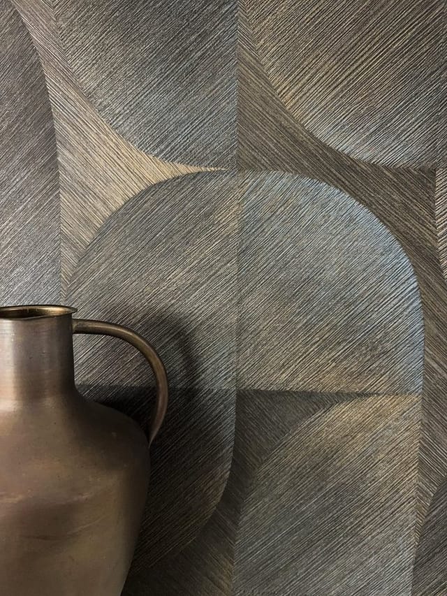 Newroom Vliestapete Marick Brown Muster Modern FSC®