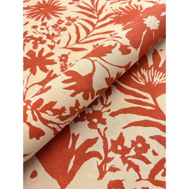 Newroom Vliestapete Narcisa Red Blumen Floral FSC®