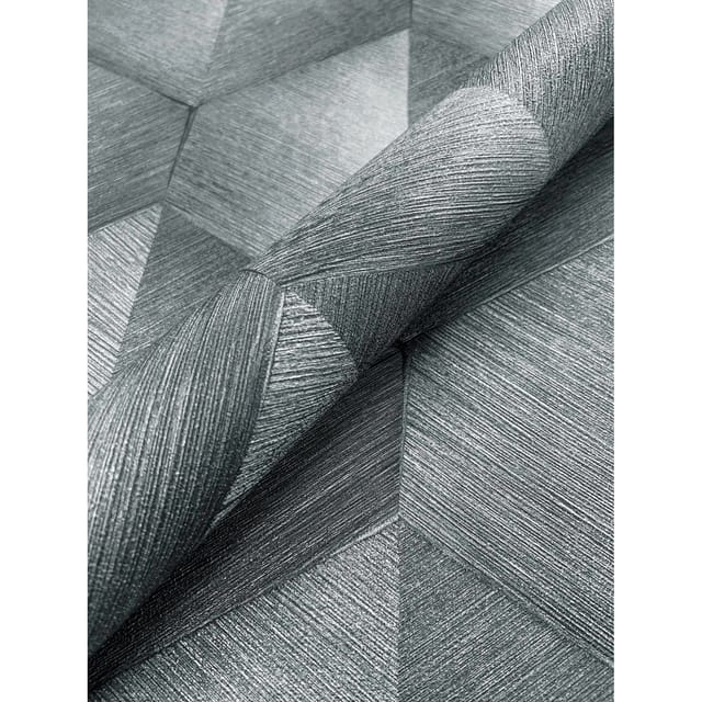 Newroom Vliestapete Talon Anthrazit 3D-Optik Modern FSC®