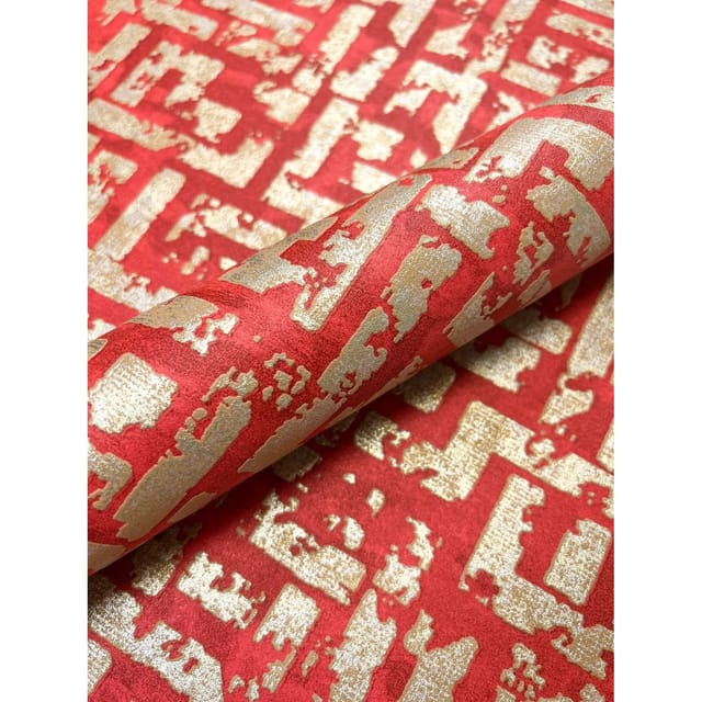 Newroom Vliestapete Timba Red Leicht Glänzend Grafisch FSC®