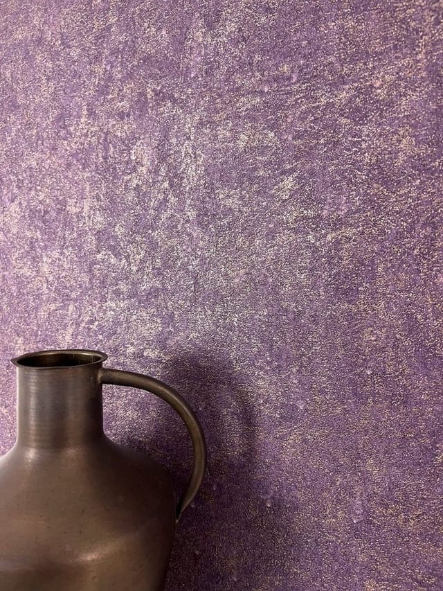 Newroom Vliestapete Jabril Purple Unifarbe Modern FSC®