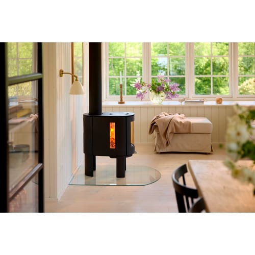 Aduro 23 Kaminofen Stahl Schwarz 6,3 kW mit Automatik