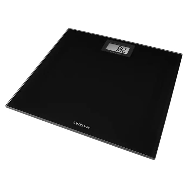 medisana PS 402 Personenwaage Badezimmerwaage bis 180kg in schwarz
