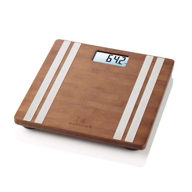 medisana BS 552 Connect mit App Bambus Körperanalysewaage 180 kg Personenwaage