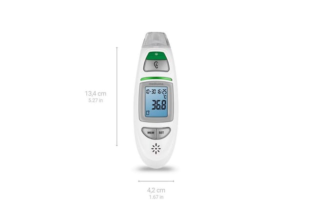 medisana TM 750 digitales Fieberthermometer Ohrthermometer Stirnthermometer 6in1