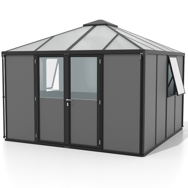 Vitavia Gerätehaus - Besondere Modelle Universum Gerätehaus Schwarz/ Anthrazit