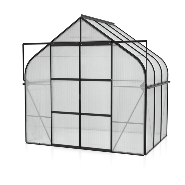 Vitavia Gewächshaus Diana 5000 HKP Schwarz 5 m²