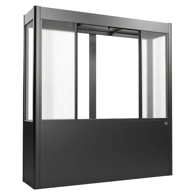 Biohort Gewächshaus Florentina Maxi 2 m x 0,5 m Dunkelgrau-Metallic