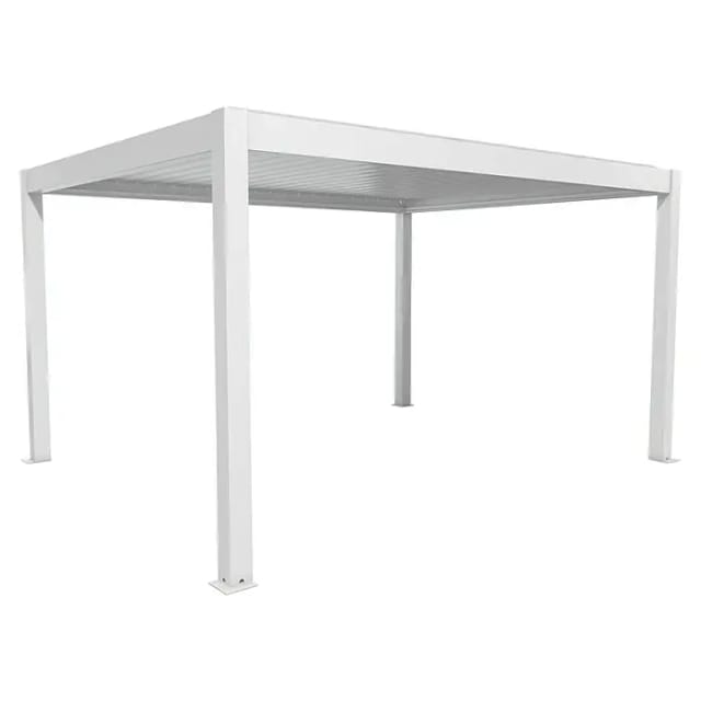 Biohort Pergola 4,5 m x 3,5 m Weiß