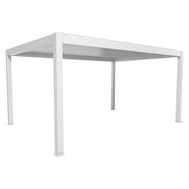 Biohort Pergola 5 m x 3,5 m Weiß