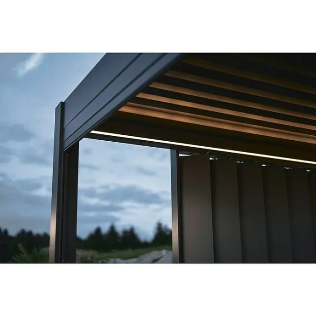 Biohort LED-Strip für Pergola 3,5 x 3,5 m/4 x 3,5 m/4,5 x 3 m Warmweiß