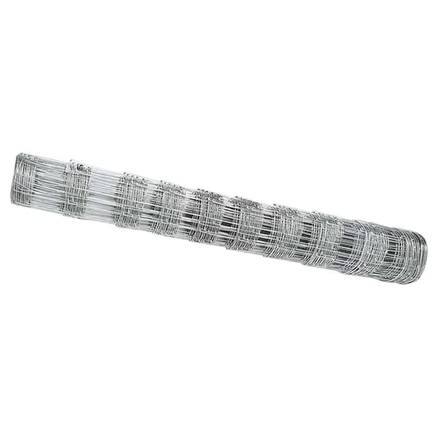 vidaXL Feldzaun Silber 50 x 1 m Verzinkter Stahl 42005836