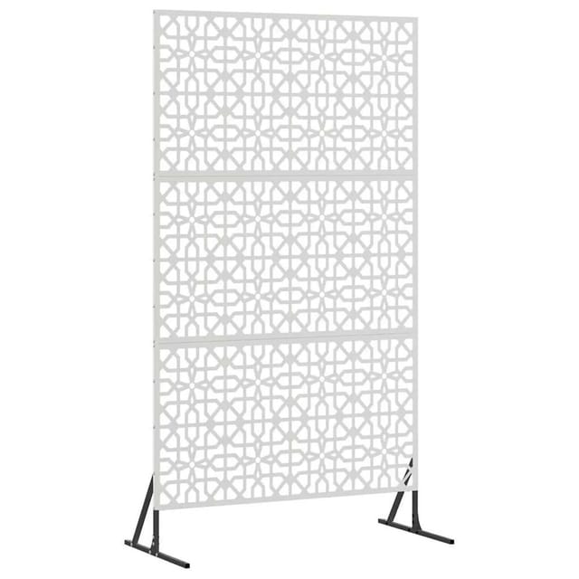 vidaXL Sichtschutz Grau 100 x 50 x 180 cm Stahl 868574