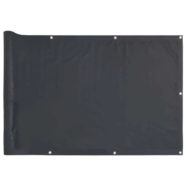 vidaXL Balkon-Sichtschutz Anthrazit 300x90 cm PVC 4005428