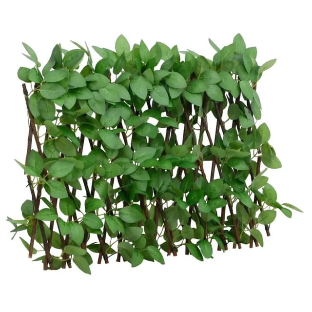 vidaXL Rankgitter mit Künstlichem Efeu Erweiterbar Grün 180x30 cm 366584