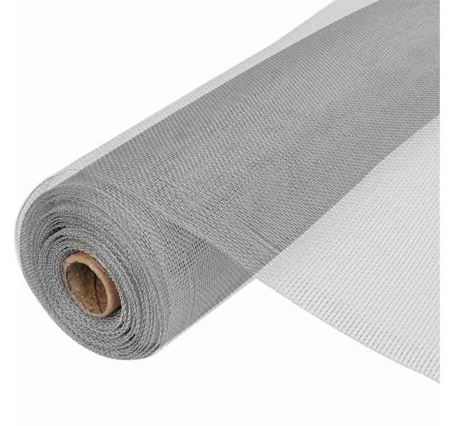 vidaXL Fliegengitter Aluminium 100x500 cm Silbern 141157