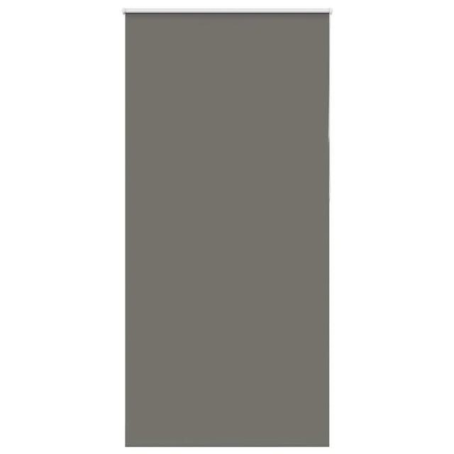 vidaXL Verdunkelungsrollo Grau 105x230cm Stoffbreite 100,7cm Polyester 4011207