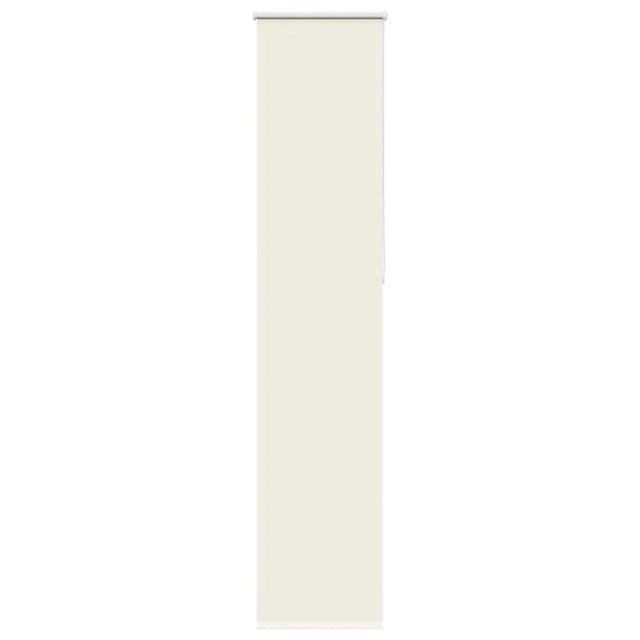 vidaXL Verdunkelungsrollo Cremeweiß 45x210cm Stoffbreite 40,7 cm 4011689
