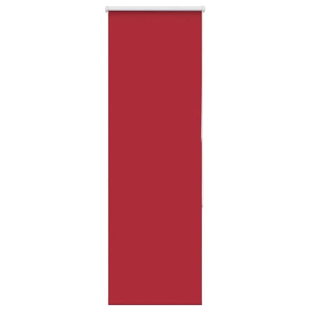 vidaXL Verdunkelungsrollo Rot 60x130 cm Stoffbreite 55,7 cm Polyester 4011744