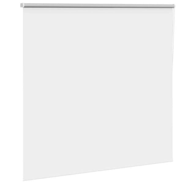 vidaXL Verdunkelungsrollo Weiß 160x150cm Stoffbreite 156,6cm Polyester 4011920