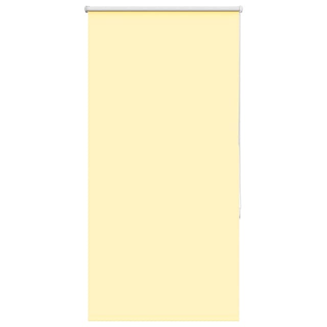 vidaXL Verdunkelungsrollo Gelb 75x130 cm Stoffbreite 70,7 cm Polyester 4012007