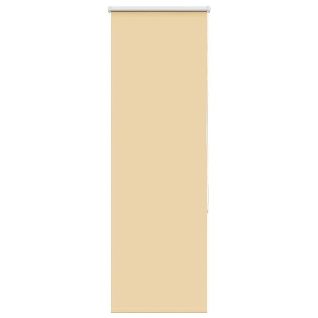 vidaXL Verdunkelungsrollo Beige 55x130cm Stoffbreite 50,7 cm Polyester 4010703