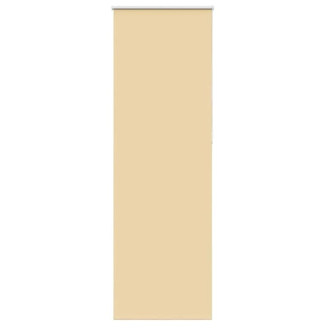 vidaXL Verdunkelungsrollo Beige 65x210cm Stoffbreite 60,7 cm Polyester 4010783