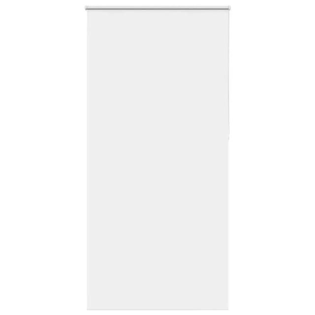 vidaXL Verdunkelungsrollo Weiß 110x230cm Stoffbreite 105,7cm Polyester 4011988