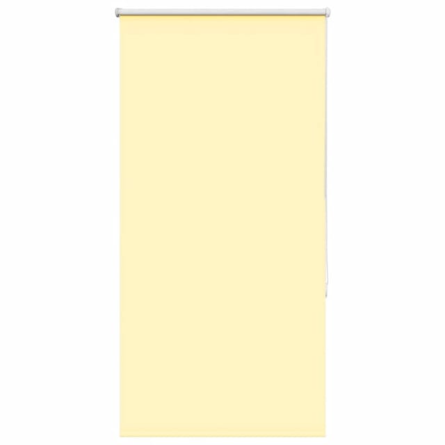 vidaXL Verdunkelungsrollo Gelb 85x150 cm Stoffbreite 80,7 cm Polyester 4012035