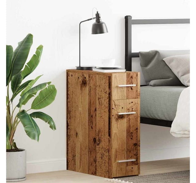 vidaXL Apothekerschrank Altholz 20 x 45,5 x 60 cm Holzwerkstoff 862635