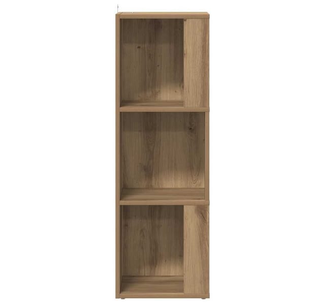 vidaXL Eckregal Artisan-Eiche 33x33x100 cm Holzwerkstoff 856721
