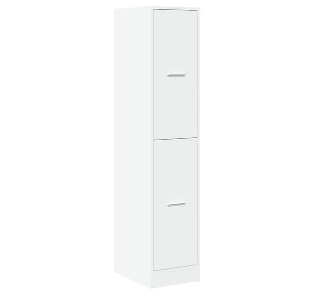 vidaXL Apothekerschrank Weiß 30 x 41 x 144,5 cm Holzwerkstoff 855169