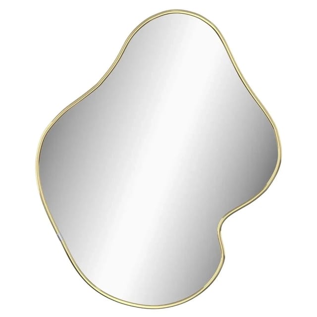 vidaXL Wandspiegel Golden 60x50 cm 348272