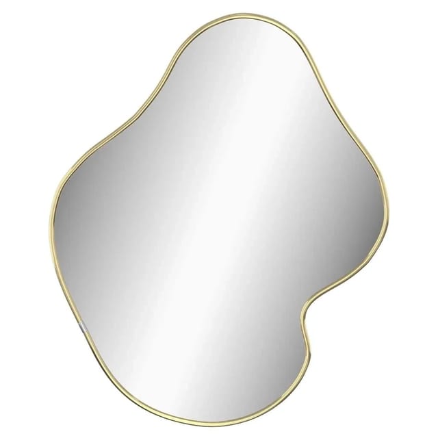 vidaXL Wandspiegel Golden 50x40 cm 348271