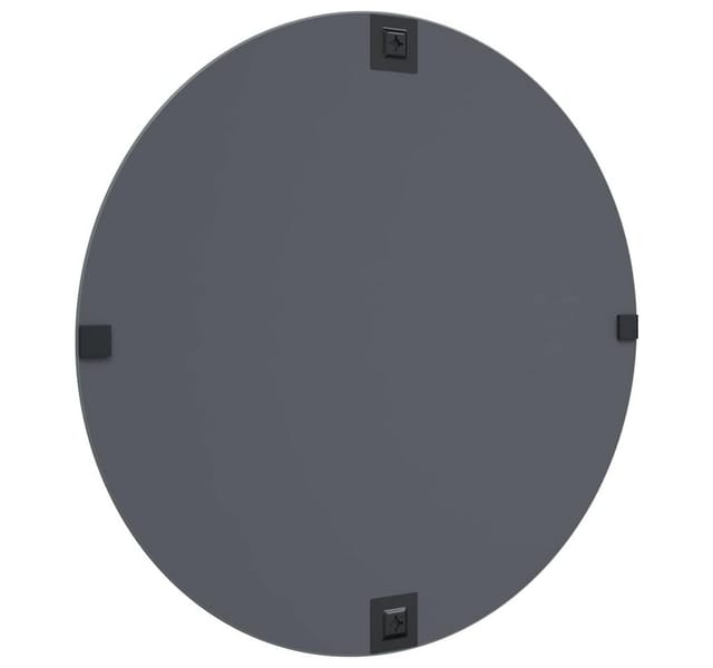vidaXL Wandspiegel Rund Ø 70 cm Gehärtetes Glas 42023016