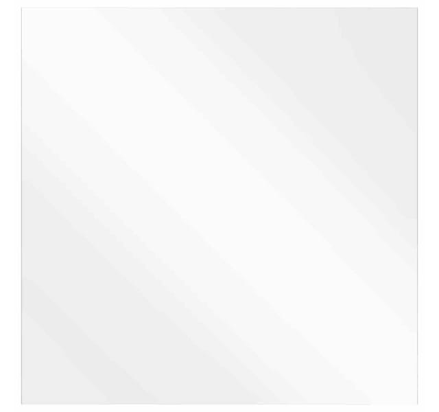 vidaXL Wandspiegel Quadratisch 50 x 50 cm Gehärtetes Glas 42023009