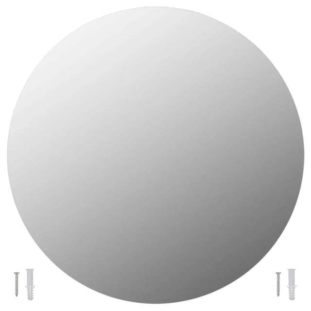 vidaXL Wandspiegel 50 cm Rund Glas 245703