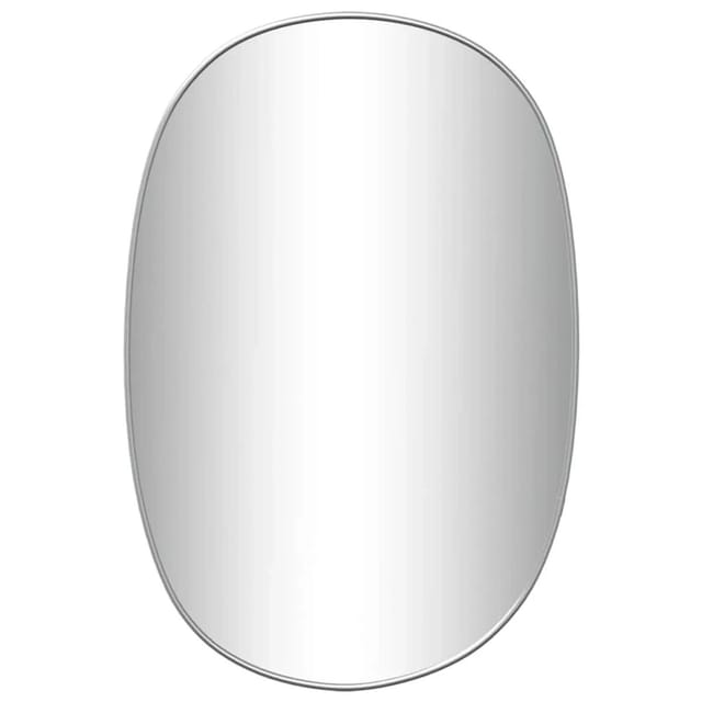 vidaXL Wandspiegel Silbern 50x35 cm 348211