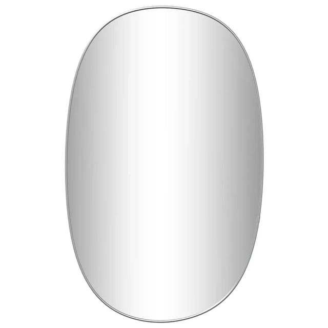 vidaXL Wandspiegel Silbern 70x45 cm 348213