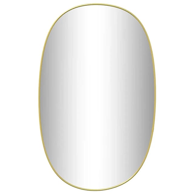 vidaXL Wandspiegel Golden 70x45 cm 348219