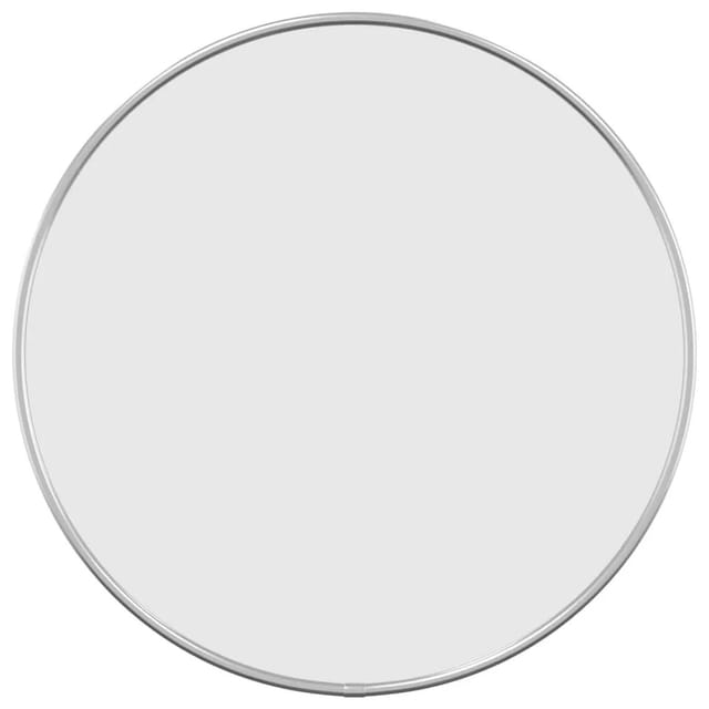 vidaXL Wandspiegel Silbern Ø 40 cm Rund 348175