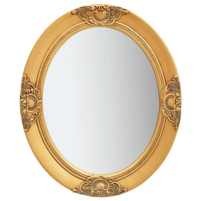 vidaXL Wandspiegel im Barock-Stil 50x60 cm Golden 320349