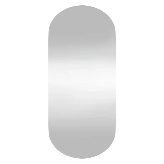 vidaXL Wandspiegel 30x70 cm Glas Oval 350455