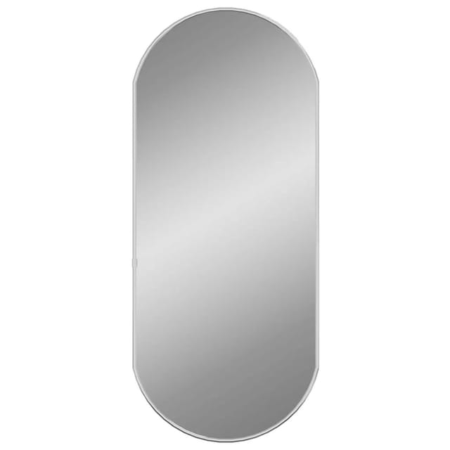 vidaXL Wandspiegel Silbern 70x30 cm Oval 348191